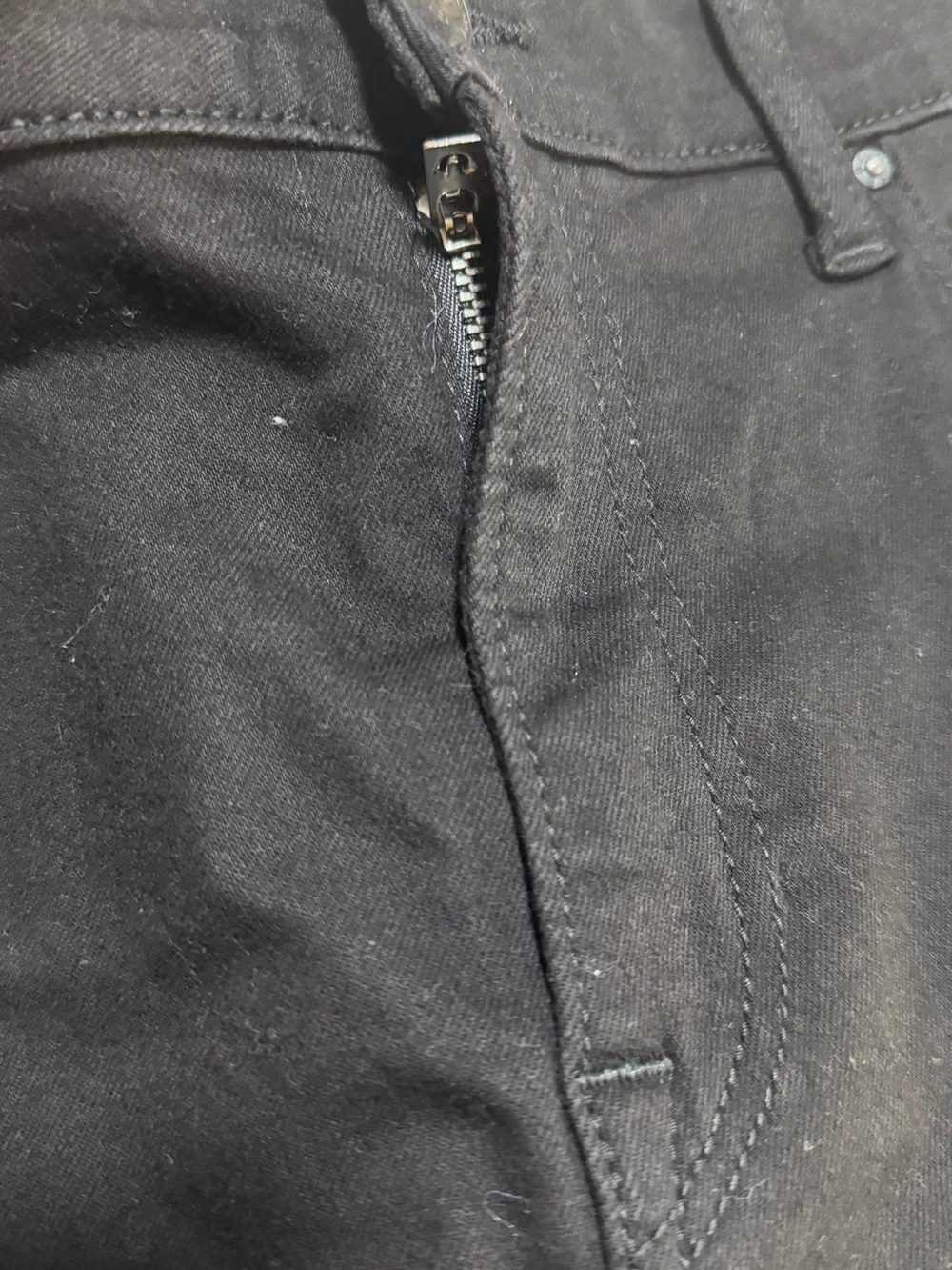 True Religion Men's Slim Straight Black Jeans
